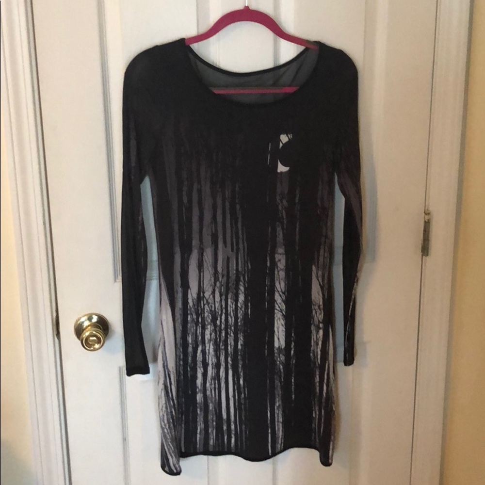 Black Night Dress